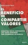 BENEFICIO DE COMPARTIR VALORES , EL | 9788423416301 | GUARDIA MASSO , RAMON