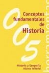 CONCEPTOS FUNDAMENTALES DE HISTORIA | 9788420686554 | SANCHEZ DE MADARIAGA , ELENA