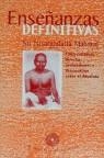 ENSEÑANZAS DEFINITIVAS | 9788487403347 | NISARGADATTA MAHARAJ, SRI