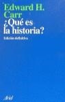 QUÉ ES LA HISTORIA? | 9788434410015 | Carr, Edward Hallett