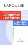 DICCIONARIO ESENCIAL DE SINONIMOS Y ANTONIMOS | 9788483328361 | AA  VV