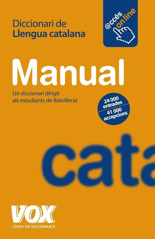 DICCIONARI MANUAL DE LLENGUA CATALANA | 9788471539335 | VV.AA.