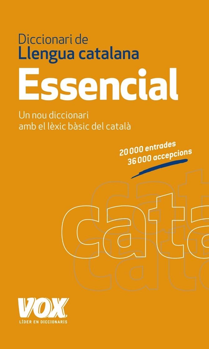 DICCIONARI ESSENCIAL DE LLENGUA CATALANA | 9788499740324 | AA VV