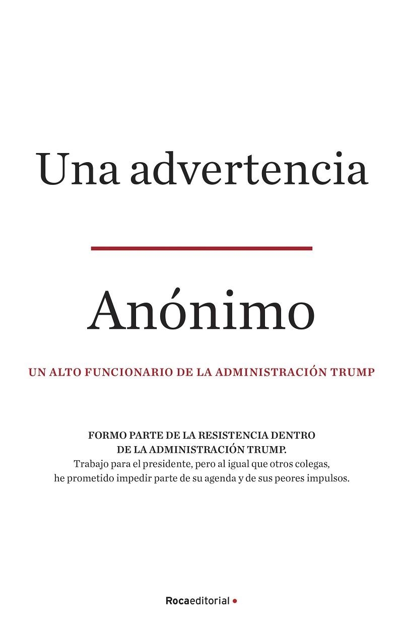 UNA ADVERTENCIA | 9788418249129 | (ANONYMOUS), ANÓNIMO