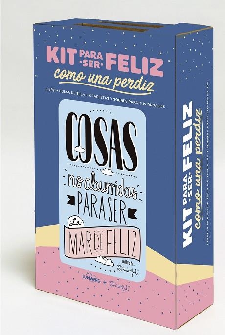 KIT PARA SER FELIZ COMO UNA PERDIZ | 9788417858841 | MR. WONDERFUL