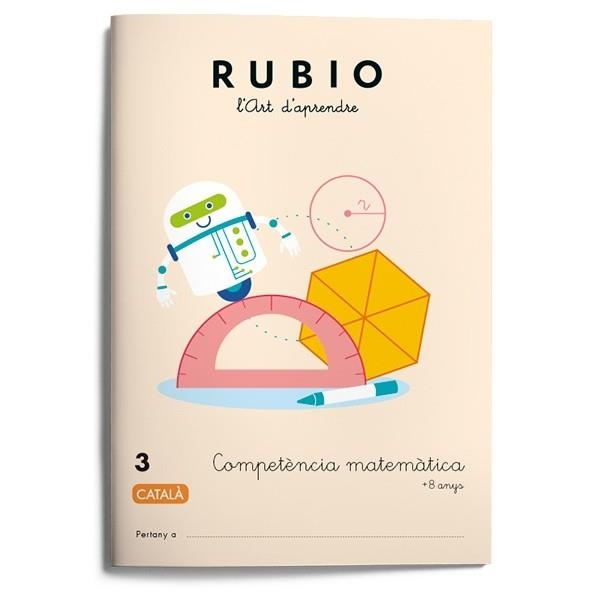 COMPETÈNCIA MATEMÀTICA RUBIO 3 (CATALÀ) | 9788417427023