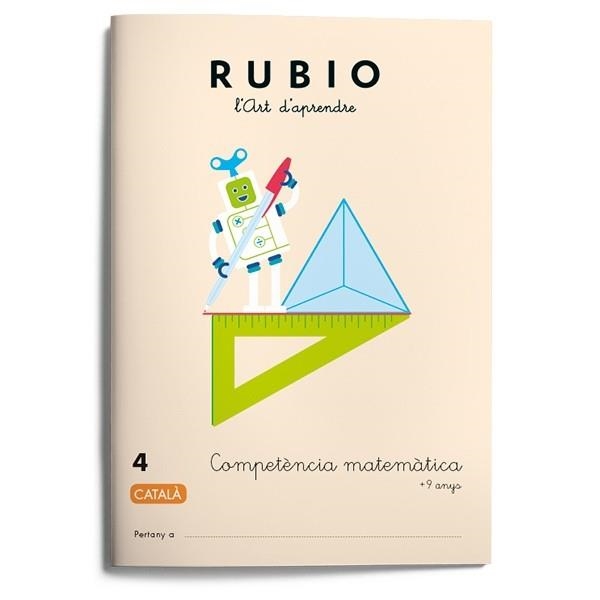 COMPETÈNCIA MATEMÀTICA RUBIO 4 (CATALÀ) | 9788417427030