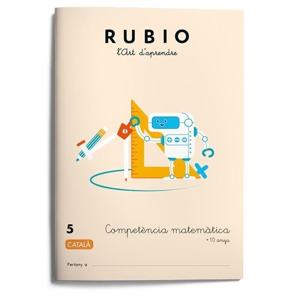 COMPETÈNCIA MATEMÀTICA RUBIO 5 (CATALÀ) | 9788417427047