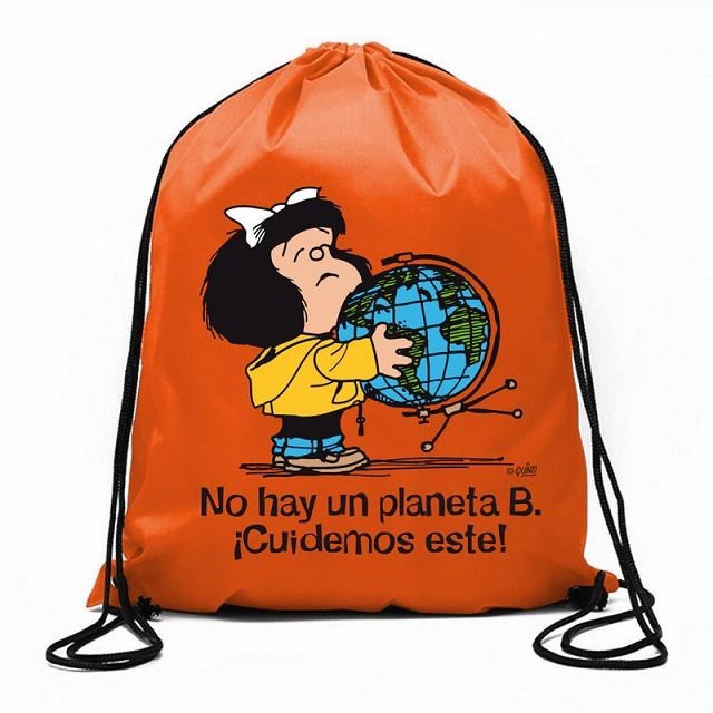 BOLSA DE CUERDAS MAFALDA - NO HAY UN PLANETA B | 9788893677981 | QUINO