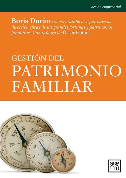 GESTION DEL PATRIMONIO FAMILIAR | 9788483567654 | DURAN, BORJA