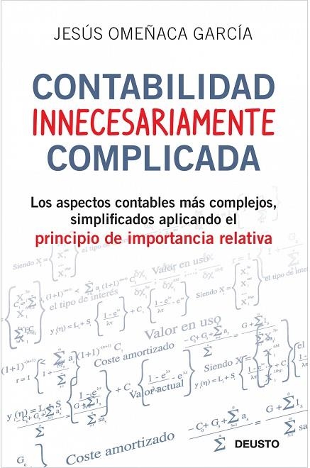 CONTABILIDAD INNECESARIAMENTE COMPLICADA | 9788423427703 | OMEÑACA GARCIA, JESUS