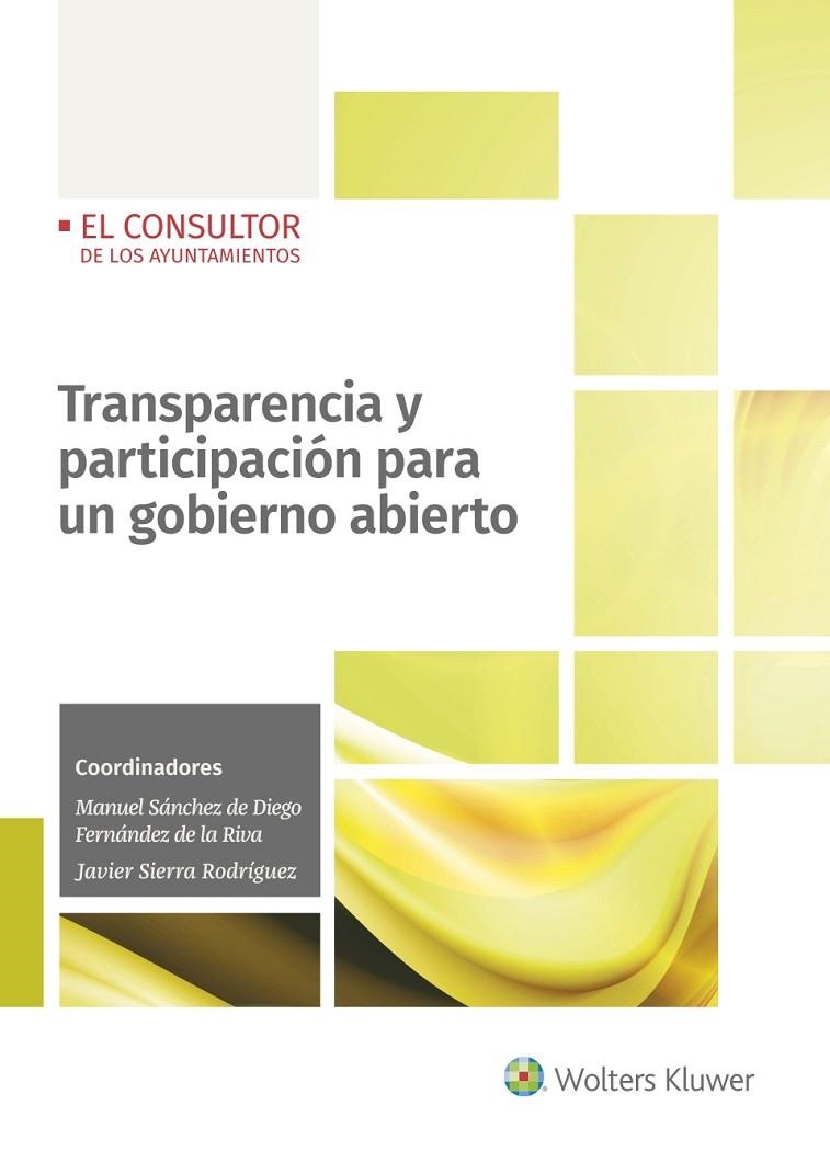 TRANSPARENCIA Y PARTICIPACIÓN PARA UN GOBIERNO ABIERTO | 9788470528057 | SIERRA RODRÍGUEZ, JAVIER