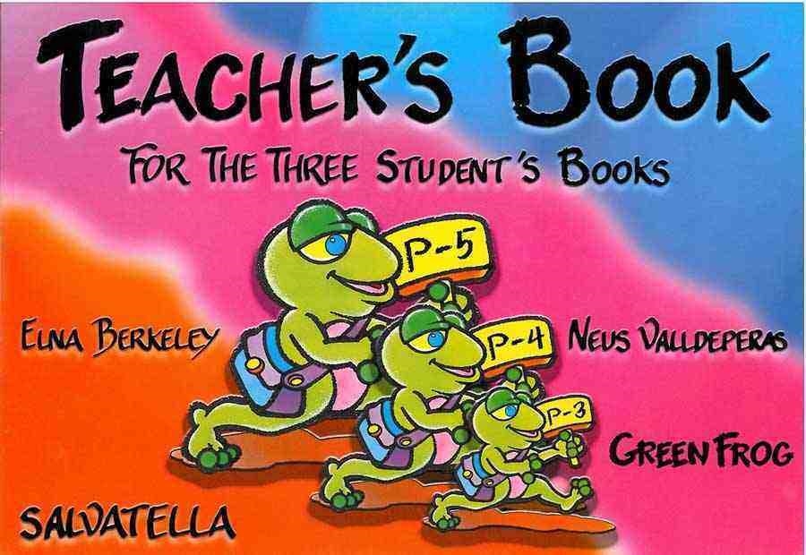 GREEN FROG TEACHER'S BOOK | 9788484120438