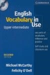 ENGLISH VOCABULARY IN USE UPPER-INTERMEDIATE | 9780521677431 | MCCARTHY MICHAEL/O'DELL FELICITY