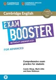 CAMBRIDGE ENGLISH EXAM BOOSTERS. BOOSTER FOR ADVANCED WITHOUT ANSWER. KEY WITH A | 9781108349079 | ALLSOP, CAROLE / ROBINSON, ANNE