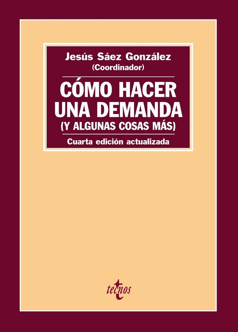 COMO HACER UNA DEMANDA | 9788430951765 | SAEZ GONZALEZ, JESUS COOR