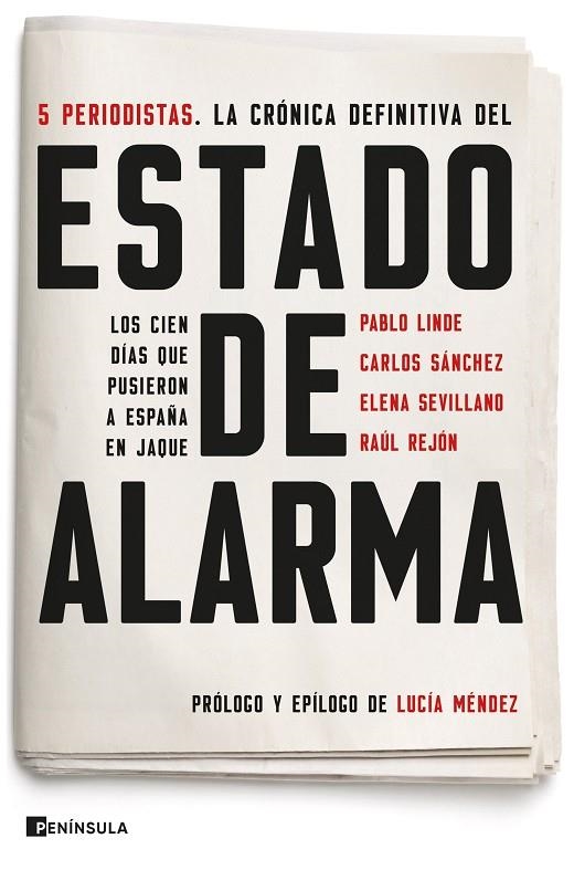 ESTADO DE ALARMA | 9788499429410 | REJÓN ALTABLE, RAUL / SEVILLANO GONZÁLEZ, ELENA / SÁNCHEZ SANZ, CARLOS / LINDE HERNÁNDEZ, PABLO / MÉ