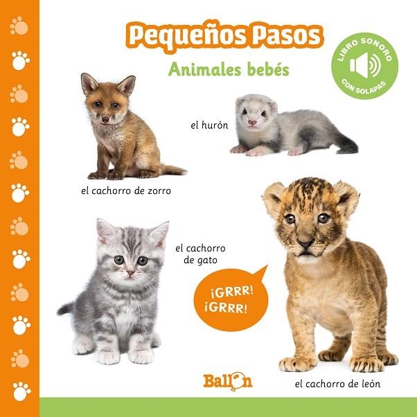 ANIMALES BEBÉS - PP LIBROS SONOROS | 9789403219899 | BALLON