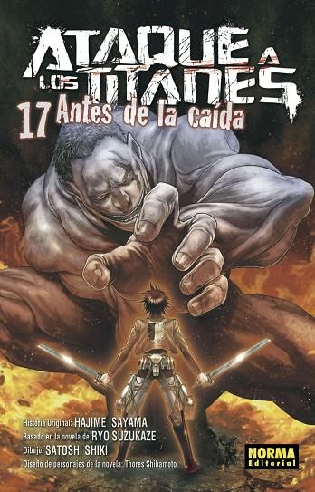 ATAQUE A LOS TITANES ANTES DE LA CAÍDA 17 | 9788467942422 | ISAYAME, SUZUKAE, SHIBAMOTO, S