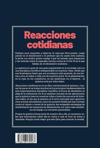 REACCIONES COTIDIANAS | 9788418139567 | LÓPEZ NICOLÁS, JOSÉ MANUEL