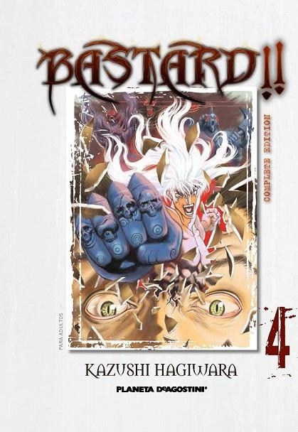 BASTARD! COMPLETE EDITION Nº4 | 9788415480686 | HAGIWARA, KAZUSHI