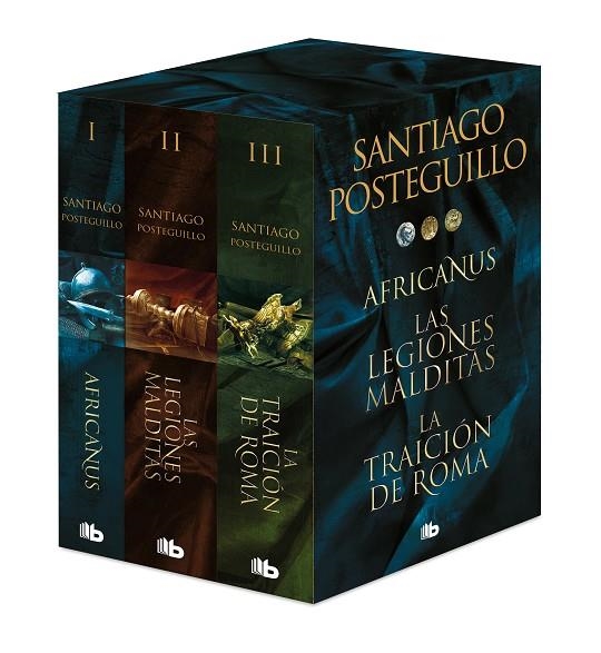 TRILOGÍA AFRICANUS (EDICIÓN PACK CON: EL HIJO DEL CONSUL | LAS LEGIONES MALDITAS | 9788413143064 | POSTEGUILLO, SANTIAGO