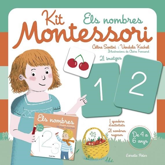 KIT MONTESSORI. ELS NOMBRES | 9788418443190 | SANTINI, CÉLINE / KACHEL, VENDULA