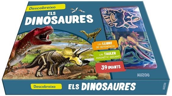 TAULER MAGNÈTIC. DESCOBREIXO ELS DINOSAURS | 9782733882023 | OUSSET, EMMANUELLE