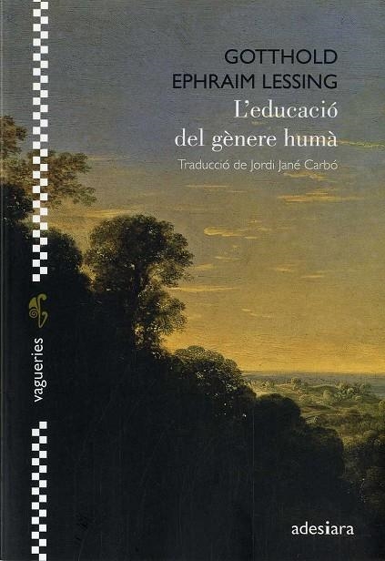 L'EDUCACIÓ DEL GÈNERE HUMÀ | 9788416948604 | LESSING, GOTTHOLD EPHRAIM