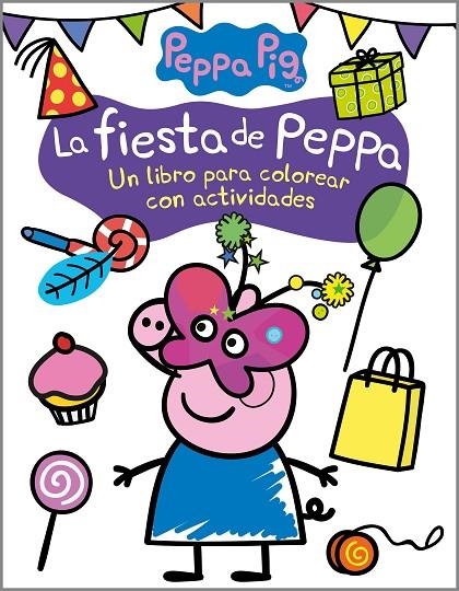 LA FIESTA DE PEPPA (ACTIVIDADES PARA COLOREAR) | 9788448858063 | HASBRO, / EONE,