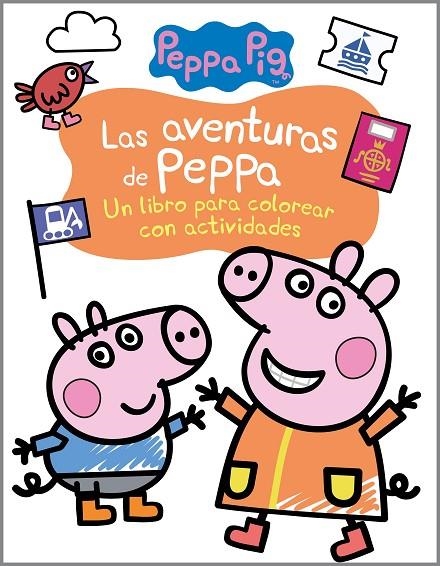 LAS AVENTURAS DE PEPPA (ACTIVIDADES PARA COLOREAR) | 9788448857783 | HASBRO, / EONE,