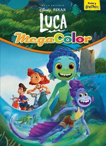 LUCA. MEGACOLOR | 9788418335617 | DISNEY