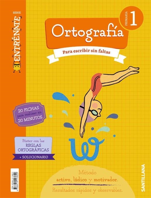 CUADERNO ORTOGRAFIA SERIA ENTRENATE 1 PRIMARIA | 9788414113622 | 1º PRIMARIA