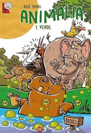 ANIMALIA 1. VERDE | 9788491213857 | XOSÉ TOMÁS