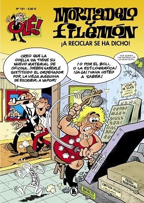 ¡A RECICLAR SE HA DICHO! (OLÉ! MORTADELO 191) | 9788402424761 | IBÁÑEZ, FRANCISCO