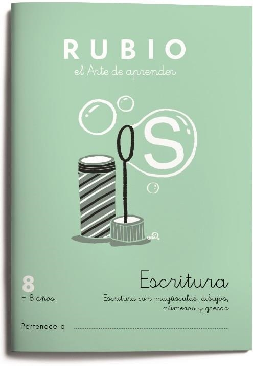 ESCRITURA RUBIO 8 | 9788417427597 | RUBIO SILVESTRE, RAMÓN