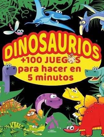 DINOSAURIOS +100 JUEGOS PARA HACER EN 5 MINUTOS | 9788420456713 | VV. AA.