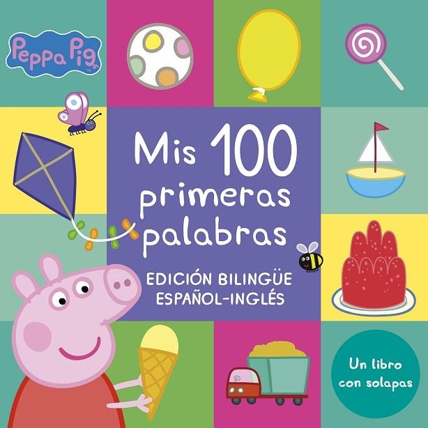 MIS 100 PRIMERAS PALABRAS (EDICIÓN BILINGÜE) (PEPPA PIG. PEQUEÑAS MANITAS) | 9788448858575 | HASBRO, / EONE,