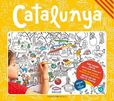 CATALUNYA, MAPA PARA COLOREAR | 9788484788522 | BUSSETTI, GIUDITTA/MIYASHIRO HIGA, LAURA