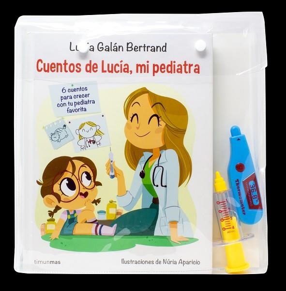 MALETÍN DE CUENTOS DE LUCÍA, MI PEDIATRA | 9788408249405 | GALÁN BERTRAND, LUCÍA / APARICIO, NÚRIA