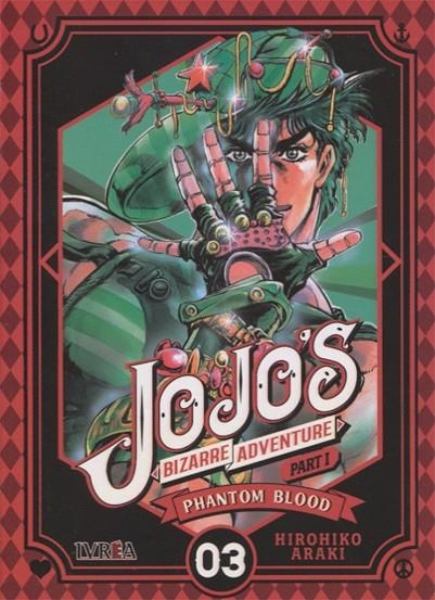 JOJO'S BIZARRE ADVENTURE PARTE 1: PHANTOM BLOOD 3 | 9788417179113 | HIROHIKO ARAKI