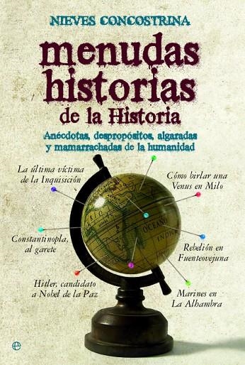 MENUDAS HISTORIAS DE LA HISTORIA | 9788497349826 | CONCOSTRINA VILLAREAL, NIEVES