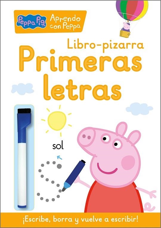 PRIMERAS LETRAS (LIBRO-PIZARRA) (PEPPA PIG. CUADERNO DE ACTIVIDADES) | 9788448859077 | HASBRO, / EONE,