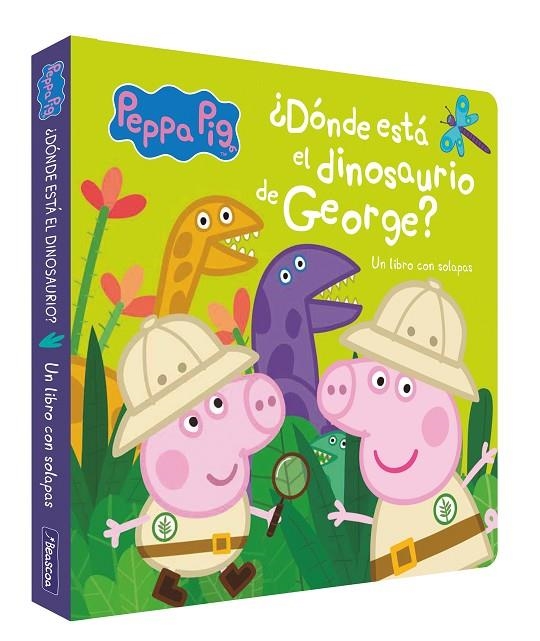 ¿DÓNDE ESTÁ EL DINOSAURIO DE GEORGE? (PEPPA PIG. PEQUEÑAS MANITAS) | 9788448859060 | HASBRO, / EONE,