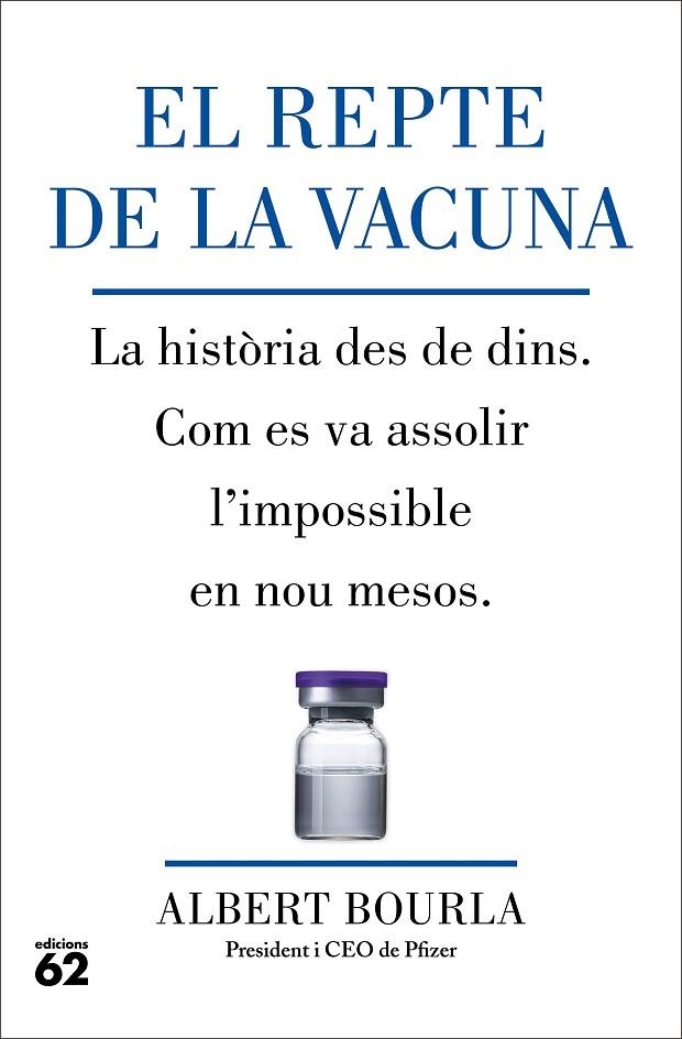 EL REPTE DE LA VACUNA | 9788429780185 | BOURLA, ALBERT