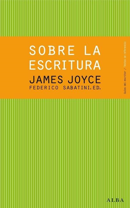 SOBRE LA ESCRITURA | 9788484288619 | JOYCE, JAMES