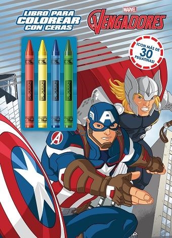 LOS VENGADORES. LIBRO PARA COLOREAR CON CERAS | 9788418610004 | MARVEL