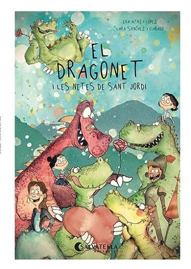 EL DRAGONET I LES NETES DE SANT JORDI | 9788418427787 | AYNÉ I LÓPEZ, EVA