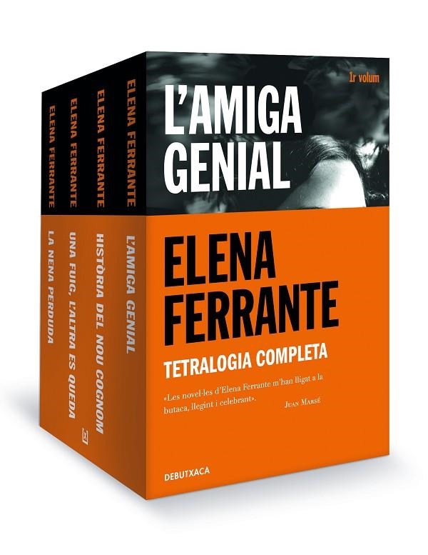 L'AMIGA GENIAL (PACK AMB: L'AMIGA GENIAL | HISTÒRIA DEL NOU COGNOM | UNA FUIG, L'ALTRA ES QUEDA | LA NENA PERDUDA) | 9788418196430 | FERRANTE, ELENA