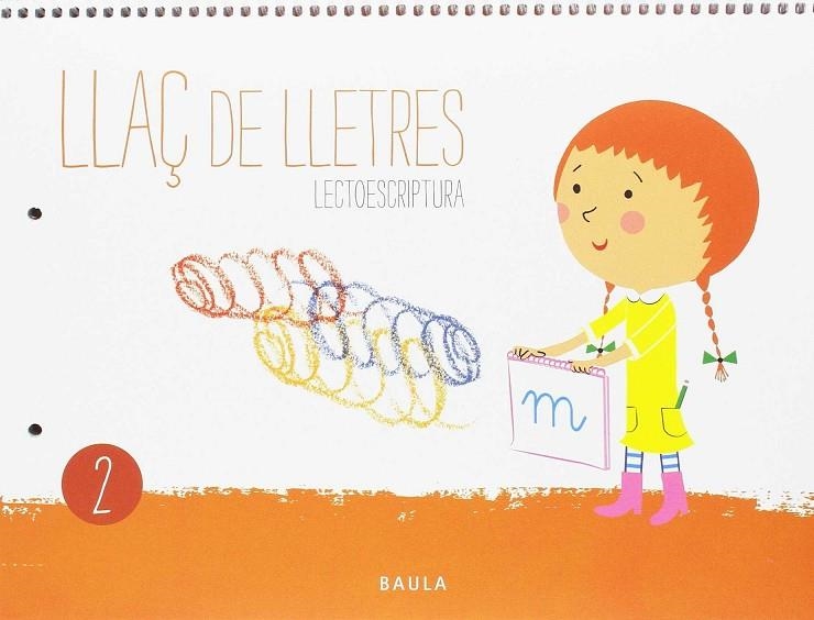 LLAÇ DE LLETRES LECTOESCRIPTURA 2 INFANTIL | 9788447933280 | CASTELLÀ DAGÀ, MAICA